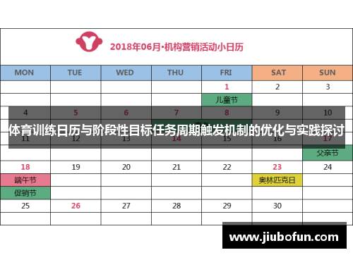 体育训练日历与阶段性目标任务周期触发机制的优化与实践探讨